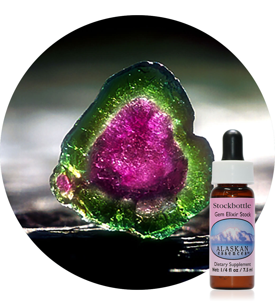 Watermelon Tourmaline 7,5 ml