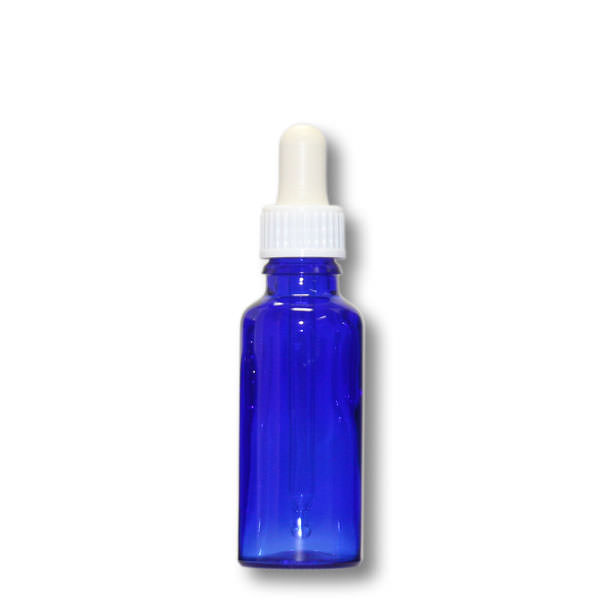 Pipettenfläschchen 30 ml blau